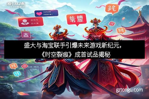 盛大与淘宝联手引爆未来游戏新纪元，《时空裂痕》成首试品揭秘